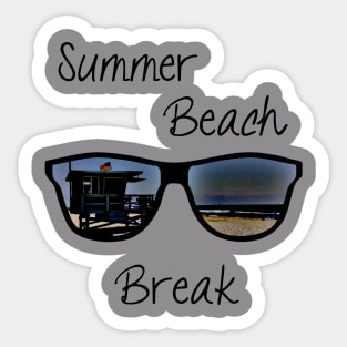 Summer Break Sticker